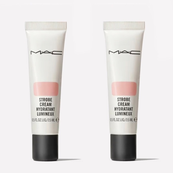 MAC *BUNDLE* 2x Mini Strobe Cream PINKLITE 1 oz Total - Picture 5 of 13